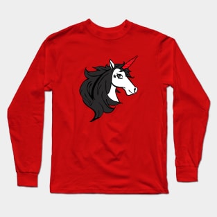 Gothic Unicorn Long Sleeve T-Shirt